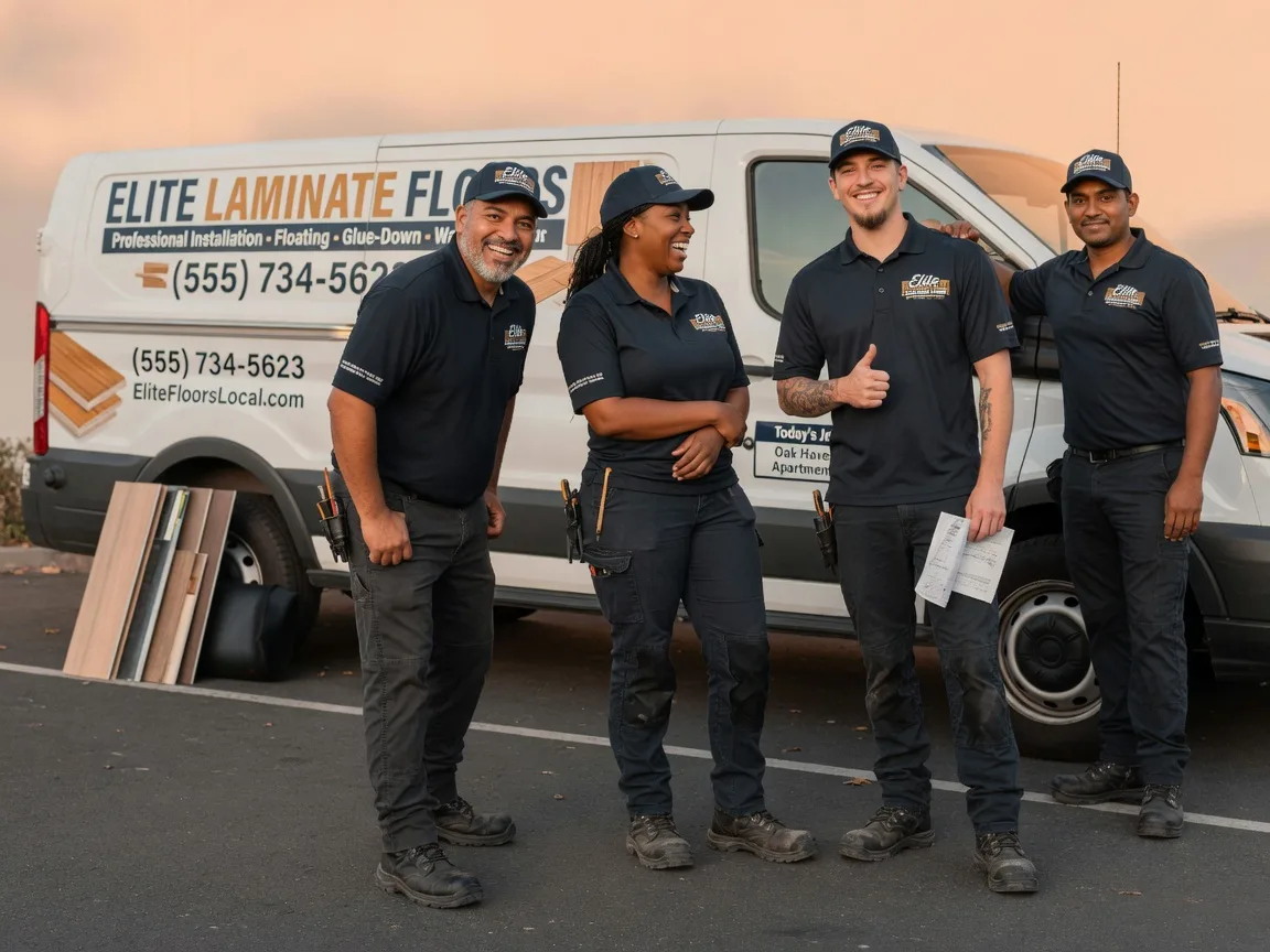 Laminate flooring installation company in Union Center, WI